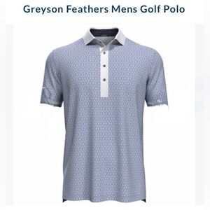Greyson Performance Golf Polo. 👕 ⛳️ Large